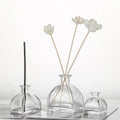 50ml 100ml 250ml Elegant Shape Glass Aroma Oil Bottle Empty Conical Reed Diffuser Glass Bottle Perfume Diffuser Bottle
