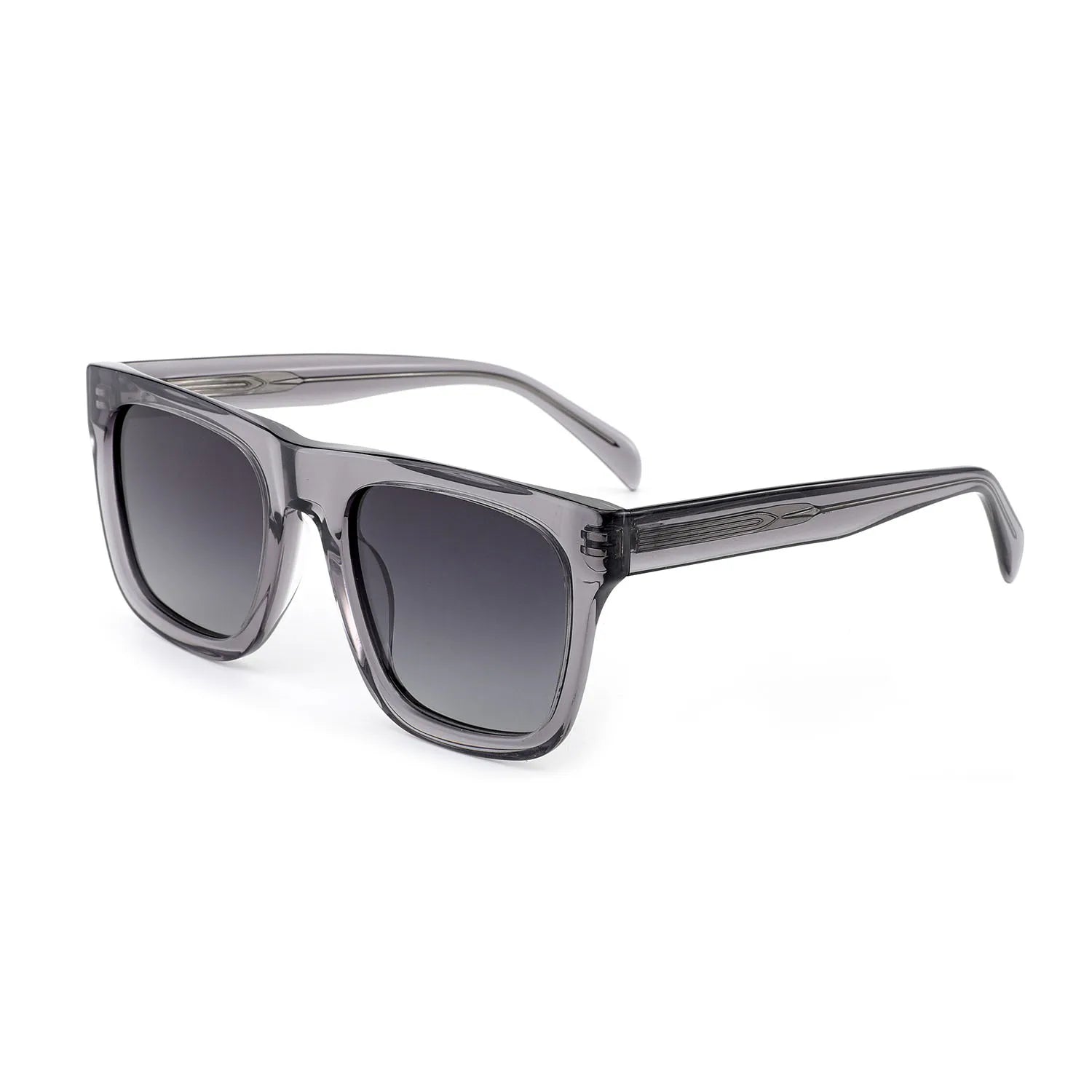MB1497A Custom Engraved High Quality Vintage Mens Polarized Acetate Sunglasses