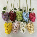 New Design Realistic Handmade Single Stem Hydrangeas Artificial Flowers for Home Wedding Christmas & Easter Decor