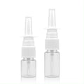 5ml 50ml PET Plastic Nasal Spray Bottle Clear Pointed Tip Pump Anti-Allergy Rhinitis Liquid Medicine Screen Printing Treatment