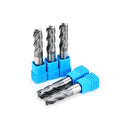HRC55 4-Flute Solid Carbide End Mill Cutter Corner Radius Tin AlTin Coating CNC Milling Freeze Dia2-12mm OEM/ODM New Box