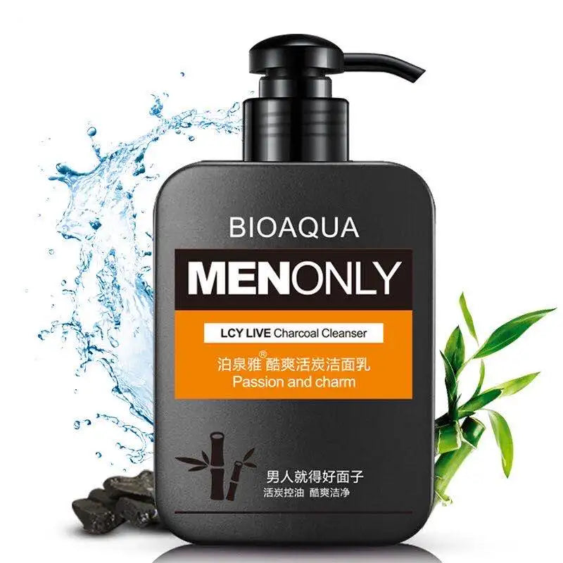 168g Oil Control Remove Acne  Blackheads Deep Cleansing Mens Facial Cleanser Private Label