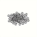 Stainless Steel Open Single Loops Jump Rings Split Rings Connectors for Diy Jewelry Making Accessories Wholesale