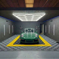 Industrial Anti-Slip Garage Floor Tiles Heavy Duty Polypropylene Interlocking Flooring for Trucks