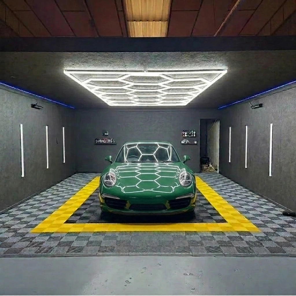 Industrial Anti-Slip Garage Floor Tiles Heavy Duty Polypropylene Interlocking Flooring for Trucks