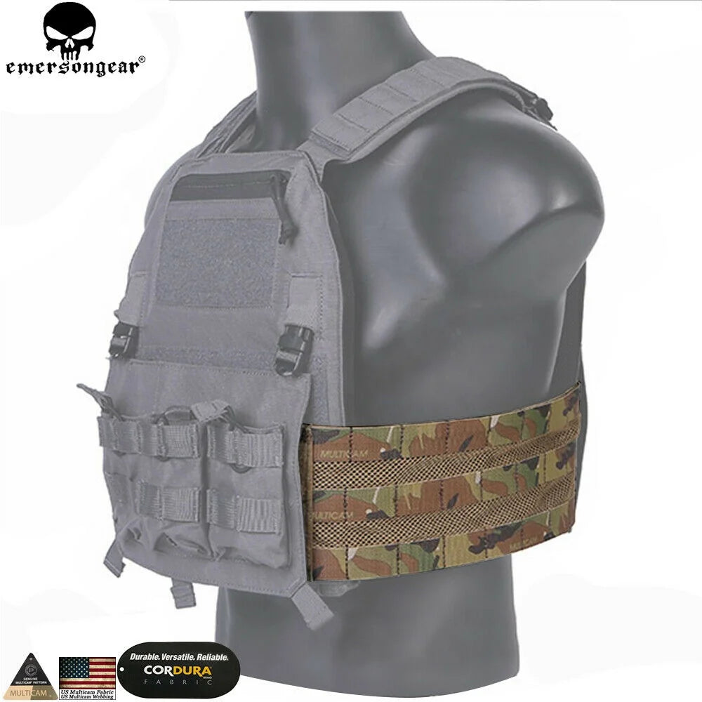 Men's Tactical Vest Cummerbund Carrier Fashion Style Mesh Design Durable 500D Nylon Polyester Multi-Camo Combat Compatible