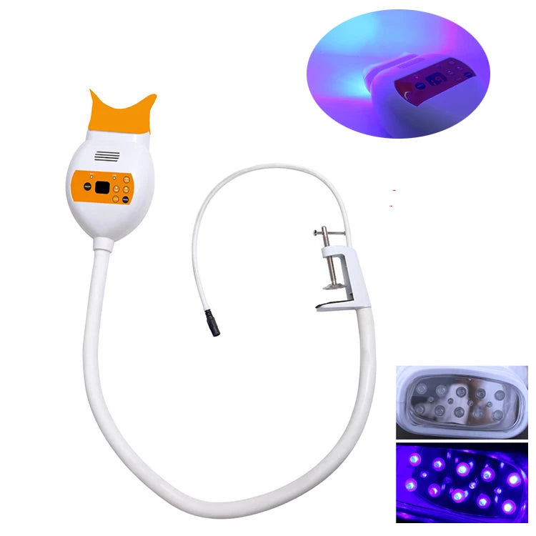 Professional 54w Laser Cool Blue Light Led Desktop Teeth Whitening Lamp Machine