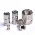 GB809A Stainless Steel 304 Injection Nut Embedded Thread Inserts Knurled Insert Nut for Plastic Mouldings