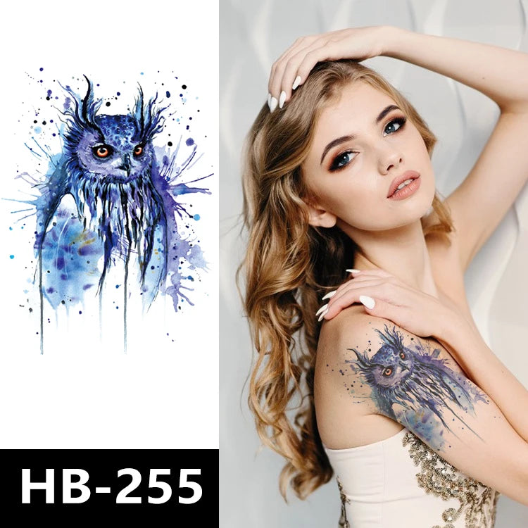 Hot Universal Tattoo Stickers Body Art Non-toxic Skin-friendly Body Can Be Stickers Temporary Tattoo Stickers