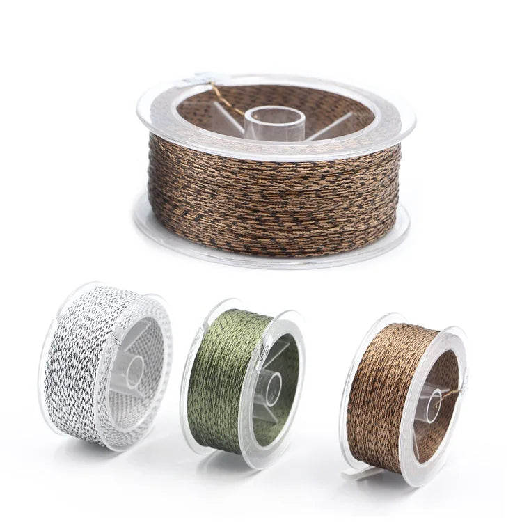 Lead Core Fishing Line Spools 16 Strands Braid Trolling Line Strong 45 LB