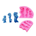 Early Riser Beauty Female Silicone Mold for Polymer Clay Epoxy Resin Shaker Keychain Hanging Decoration Icing-for Cake Tools