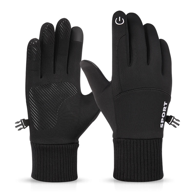 Hot Selling New Style Winter Riding Out Non-slip Touch Screen Men's Thick Gloves