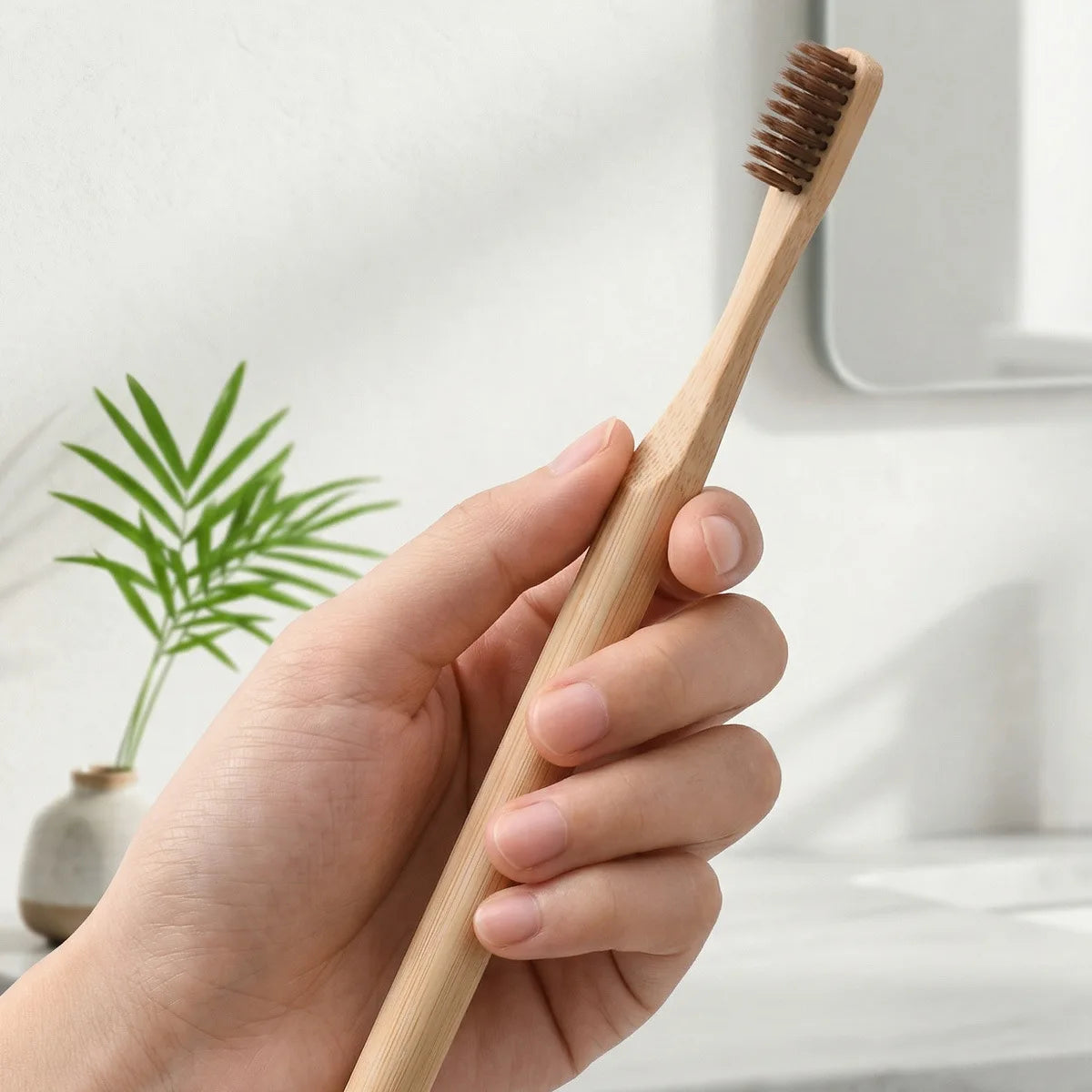 Design Private Label Custom BPA Free Adult Tooth Brush Set Custom Bamboo Toothbrush Eco Friendly Toothbrush for Bulk Purchase
