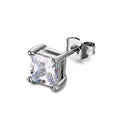 Top Seller Cast Stainless Steel Stud Earrings Small Crystal Zircon Black Fancy Pack for Women and Men for Anniversary
