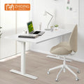 Super Stable Height Adjustable Sit Stand Desk Table Cost Effective Electric Single Motor Standing Desk