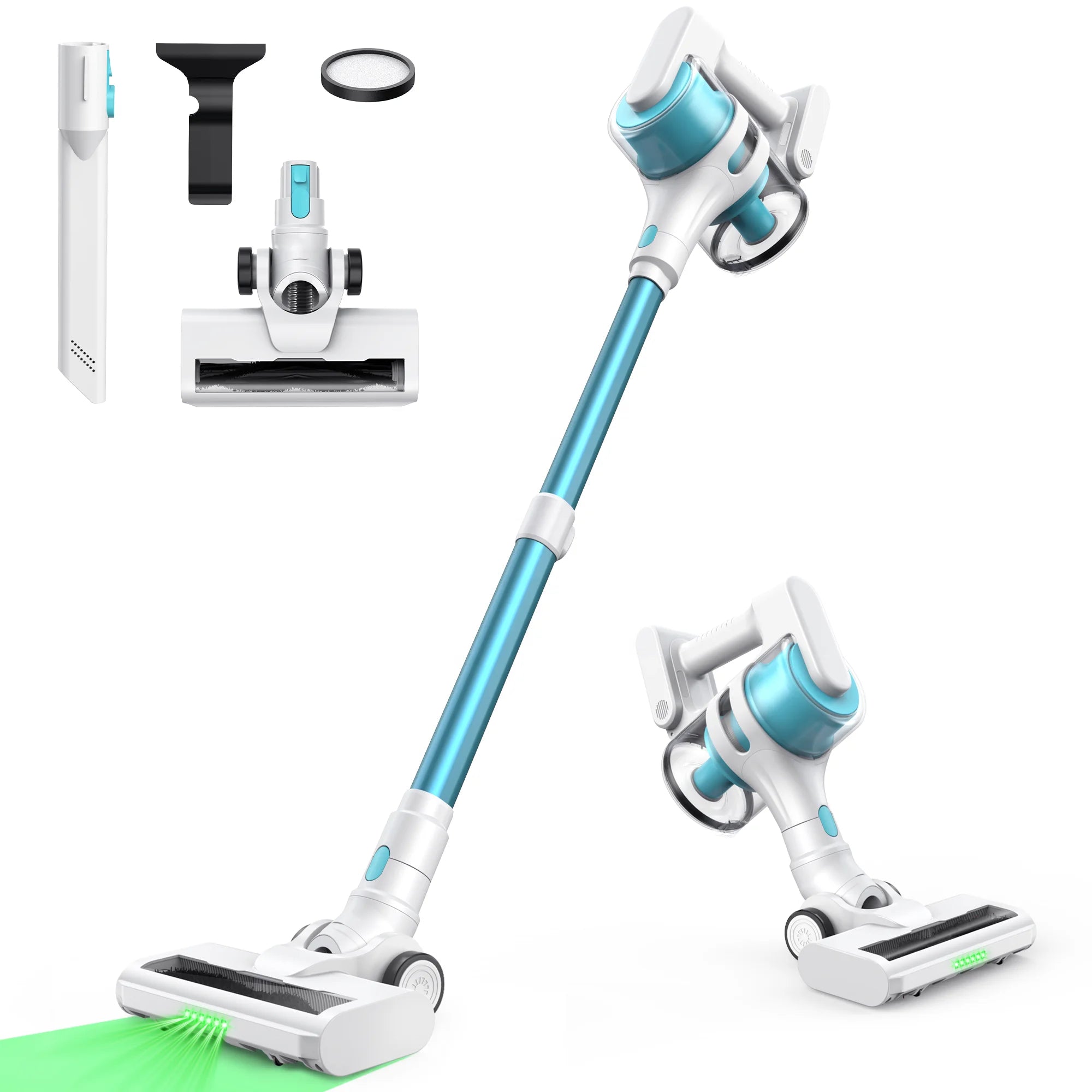 MOOSOO S6 Home Wireless Handheld Vacuum Cleaner with High Suction 21000pa and Power for Carpet Vacuum Cleaner