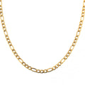 Wholesale Customization Fashion 18k Gold Pated Stainless Steel Gold Chain Necklace
