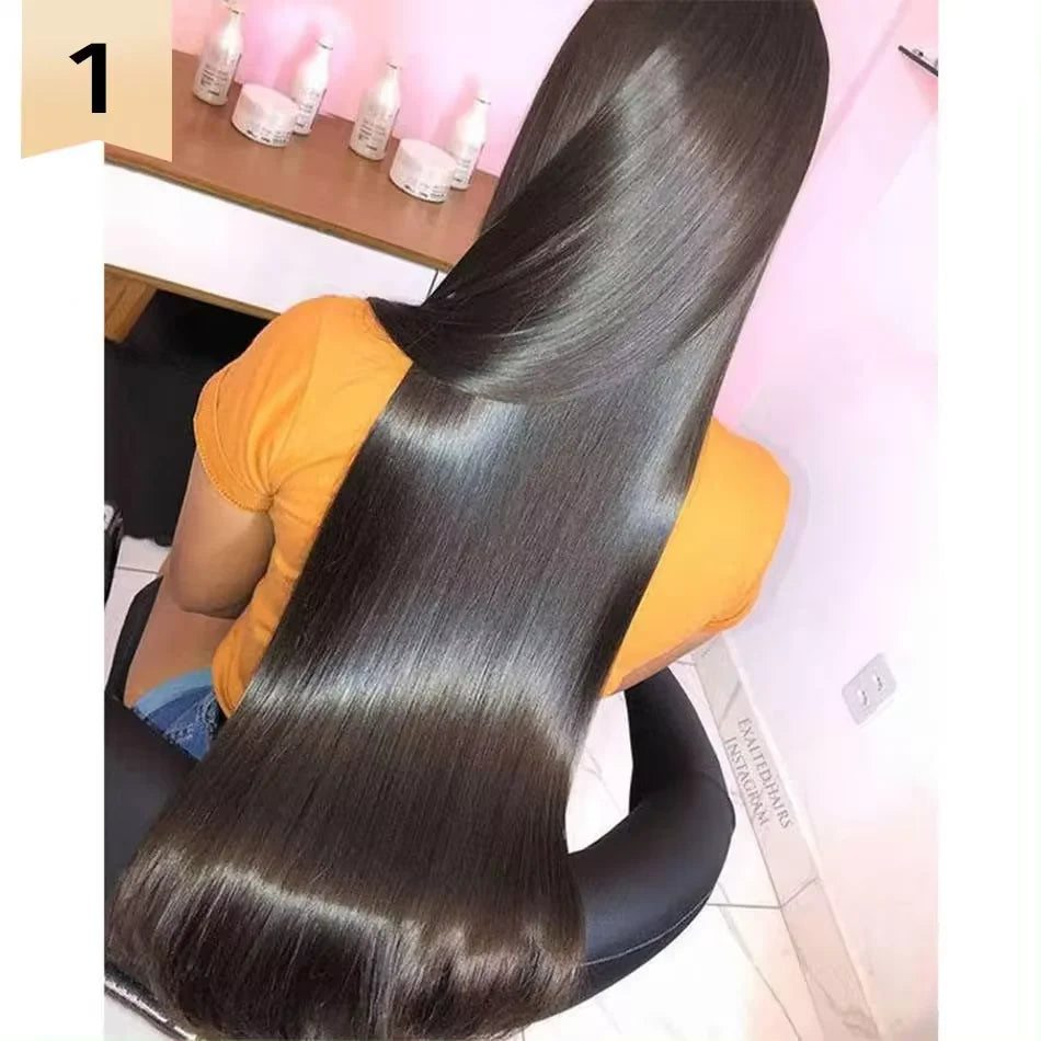 Free Sample 10A 40 Inch Vietnamese Raw HairPeruvian Human Hair BundleDouble Drawn Human Hair