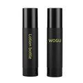Eco Friendly Matte Black Empty AS Plastic Cosmetic Packaging Container 15ml 30ml 50ml Cosmetic Lotion Airless Pump Bottle