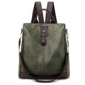 Waters Proof Private Label Notebook Pu Leather Women Bagpack