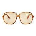 VIFF HP21407 Trendy Fashionable Sunglasses Custom Multi-color Square Oversized Thin Frame Sunglasses Women
