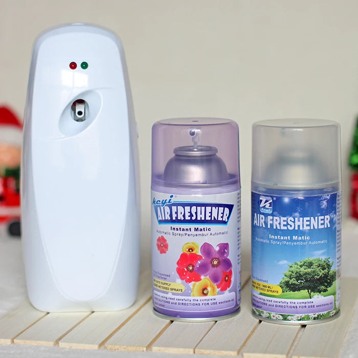 In Stock Cheap Wall Mounted AA Battery Operated Timer 250ml Aerosol Dispenser Freshener Dispenser