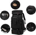 Custom  Waterproof Outdoor Travel Hiking Sport Backpack Bag for Men Casual Mountaineer Mountain Pack with Cover Closure