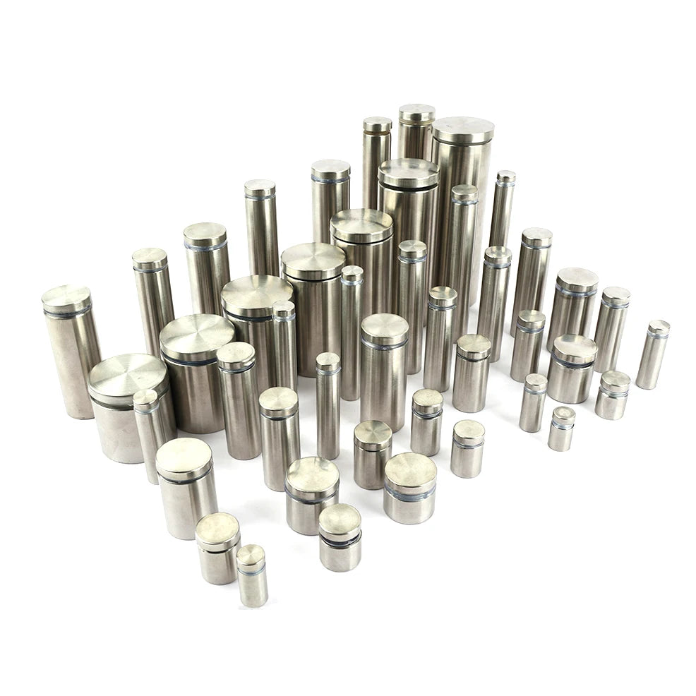 Hot Selling 13mm 16mm 19mm Aluminum Stainless Steel Sign Standoff Double Head Standoff