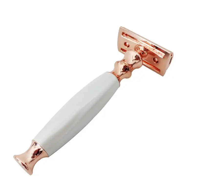 Hot Items Men's Manual Shaver Single Blade Safety Razor with Stainless Steel Blade Ready to Ship for Face & Body Shaving