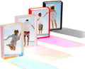 Colored Acrylic  Photo Frames Acrylic Frameless Floating Frame Desktop Sliding Small Photo Frame Desktop Decoration