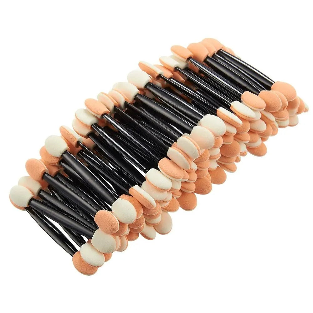 Disposable Eye Shadow Brushes Dual Sided Sponge Nylon Makeup Eye Shadow Brushes for Cosmetic Applicator Make up Hot