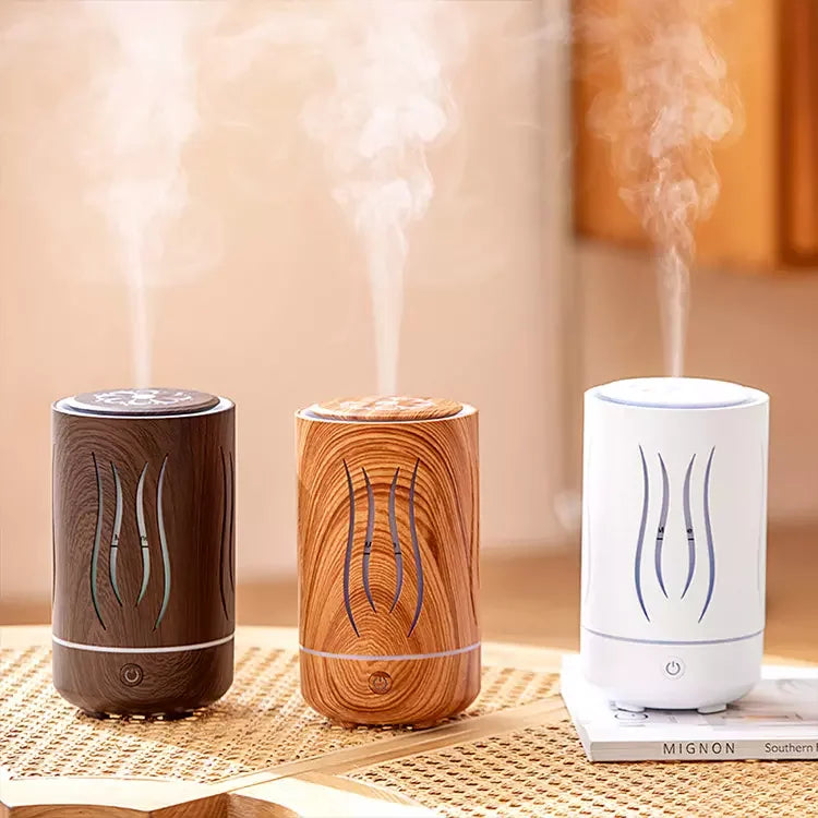 IMYCOO Portable Car Mini Aroma Oil Diffuser Hot Sales 7-Color Ultrasonic Essential Scent Humidifier Aromatherapy Dropshipping