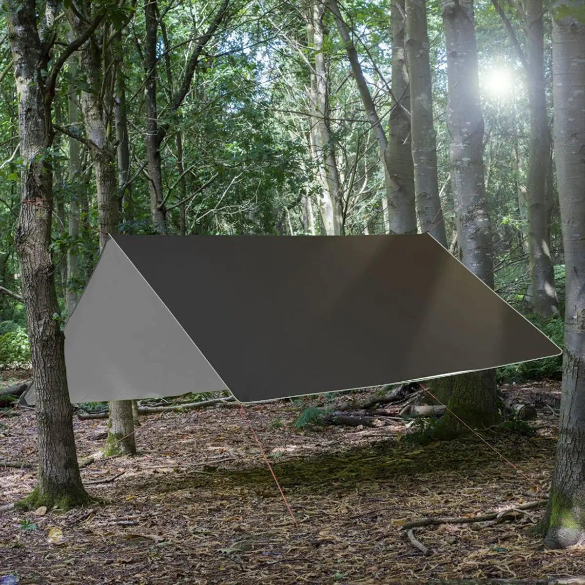 Woqi Equipment Waterproof Tent Rain Fly Sun Shade Shelter Outdoor Polyester Sunshade Hammock Tarp