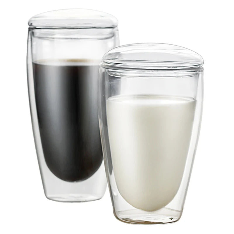 Quality Good and Competitive Price Double Wall Glass Mug Double Wall Glass Cup Used for Coffee and Tea
