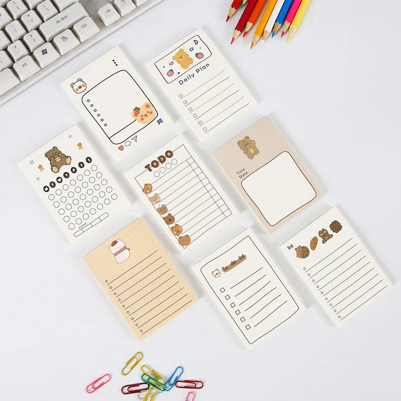 Youjin Creative Self-Adhesive Memo Notepad with Custom Logo Promotional Use Customizable Pages & Size Printed Paper Pad