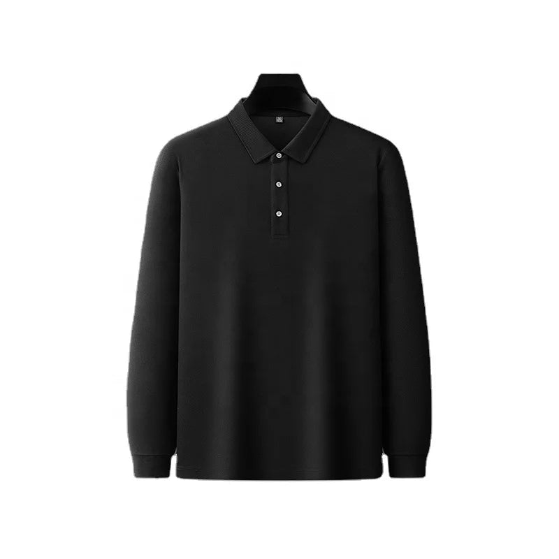 White Solid Knitted Fabric Embroidered Short Long Sleeve Quick Dry Performance Jersey Golf Shirt ODM