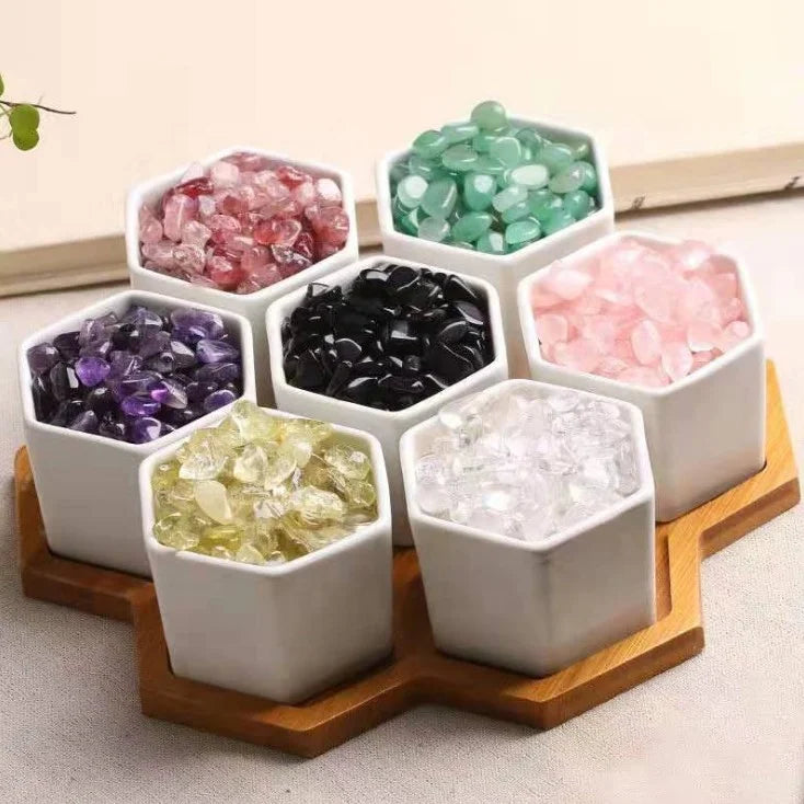 Wholesale Natural Polished Crystals Healing Stone Tumbled Stones Crystal Gravel Chips