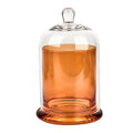 Aromatherapy Candle Glass Plant Wax Fragrance Blown Glass Bell Jar Essential Oil Diffusion Candle Holder Utensils Wholesale