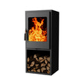 Modern Portable Cast Iron Fireplace Indoor Home Heating Wood Stove for Living Room Outdoor Coal Stove Application