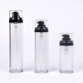 Empty Cosmetic 50ml 100ml Transparent Thick Wall Lotion Hair Essential Serum Oil Massage Oil Perfume Plastic Pump Spray Bottle