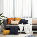 10 Colors Nordic Style Pillowcase Hand-woven Cushion Sleeve Fashion Design Solid Color Cushion Cover 45X45CM