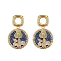 Irregular Rhinestone Crystal Heart Stud Earrings Korean Faux Pearl Women Gold Fashion Jewelry Butterfly Stud Earrings