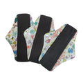 Eco-friendly Reusable Washable Cloth Menstrual Pads Bamboo Charcoal Breathable Sanitary Napkins Pads