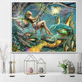 DIY 5D Portrait Square/Round Wholesale 30*40CM Diamond Painting Drill Cross Stitch Picture of Rhinestone for Home Decor Gift Set