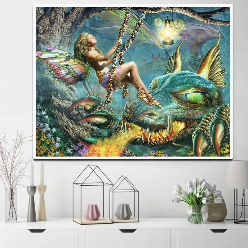 DIY 5D Portrait Square/Round Wholesale 30*40CM Diamond Painting Drill Cross Stitch Picture of Rhinestone for Home Decor Gift Set