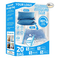 New PE PA Portable Large Garment Baby Foam Mattress 20 Pack Vacuum Storage Bags for Clothes Electric Air Pump for Living Room