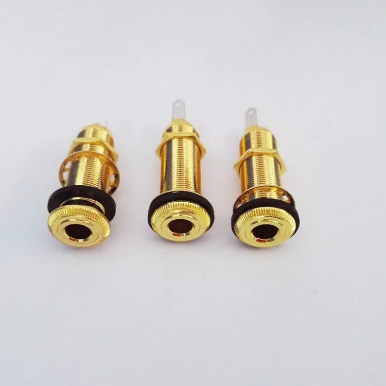 Pre-wired Football Style Guitar Output Jack Plate Assembly for Les Paul SG and other Electric Guitar or Bass Replacement Parts
