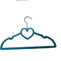 Hot Velvet Hanger 360 Degree Silver Hook Rotating Velvet Hanger