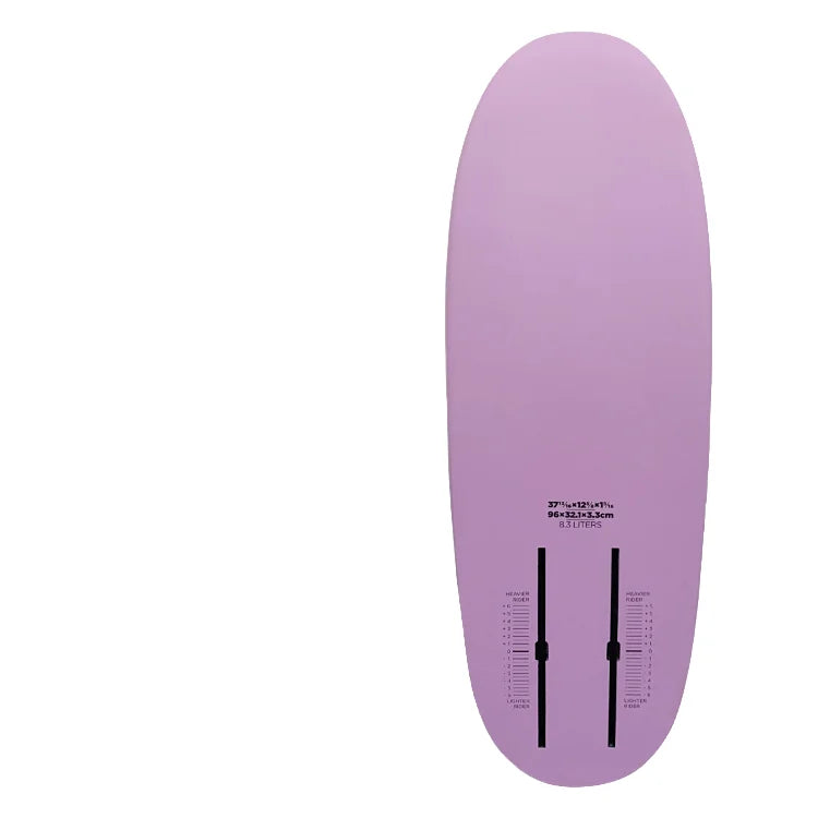 Lightweight Carbon Fiber Hydrofoil Surfboard Custom Logo Downwind Pump Foil for Ocean Waters Made Durable Polyester PC Material