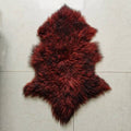 China Offers Double-Color Mongolian Sheepskin Fur Grade ECO-TAN Process Environmental Protection Natural Carpet Padding